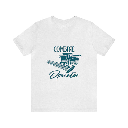 Combine Operator Unisex Jersey Short Sleeve Tee