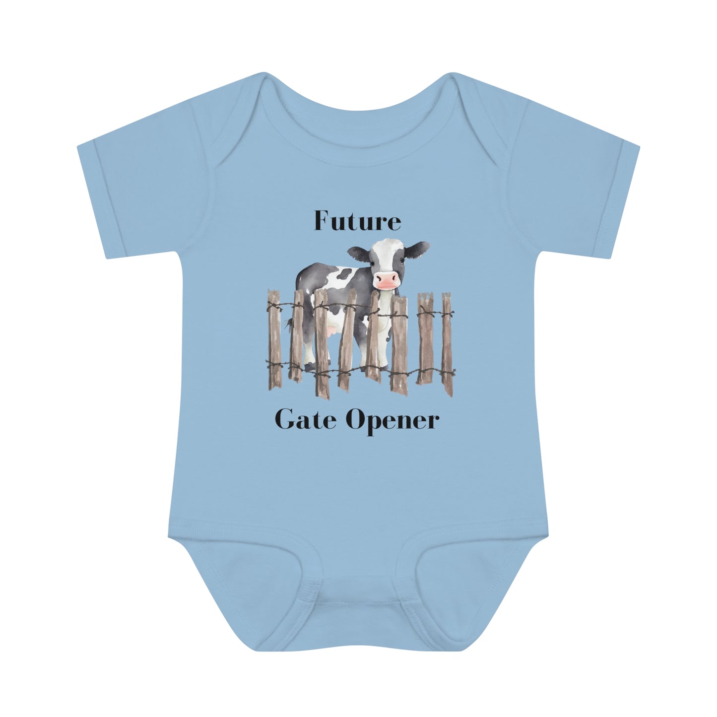 Future Gate Opener Infant Baby Rib Bodysuit