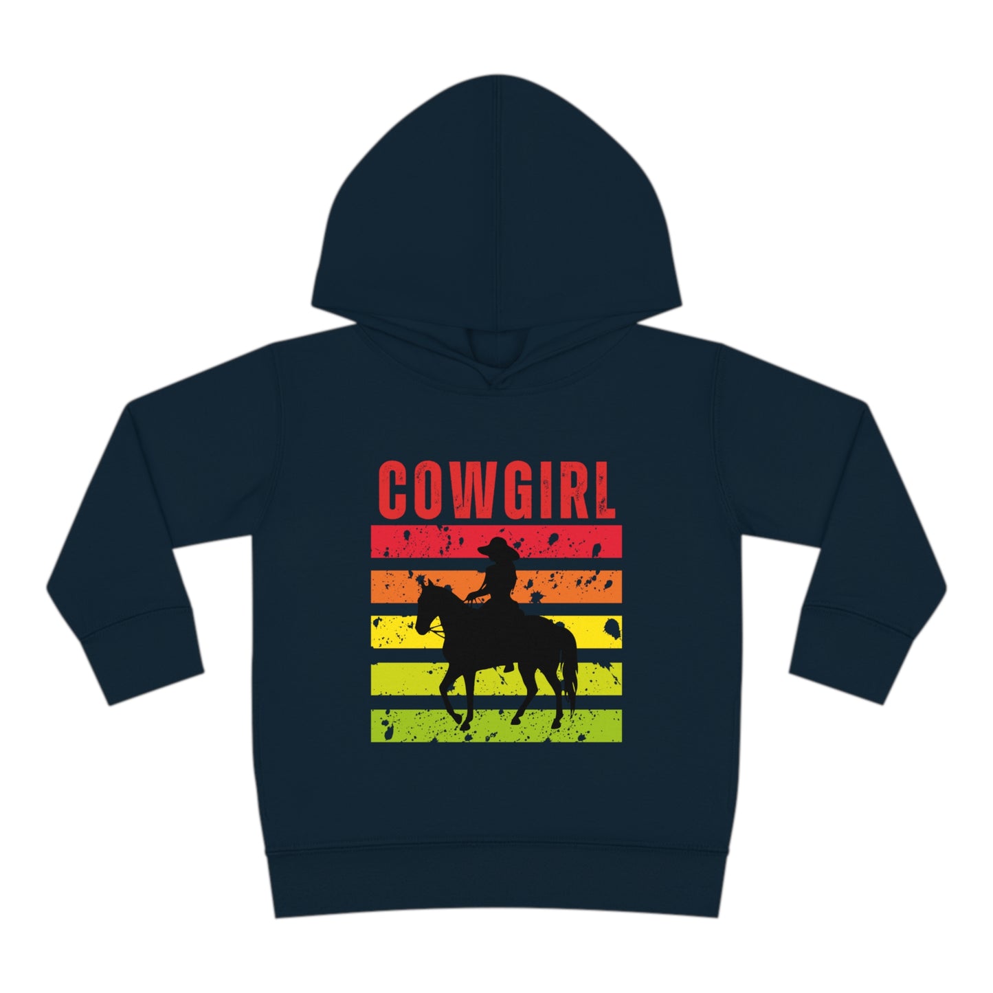 Cowgirl Toddler Pullover Fleece Hoodie