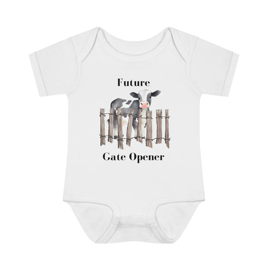 Future Gate Opener Infant Baby Rib Bodysuit