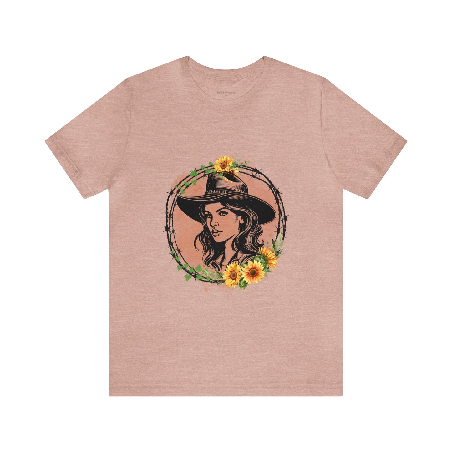 Cowgirl Horse Shirt, Unisex Jersey Short Sleeve Tee