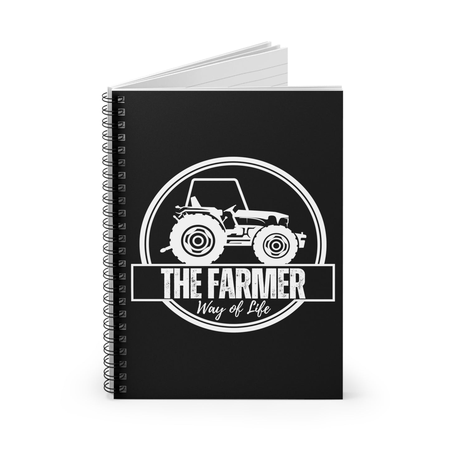 The Farmer Way of Life, Spiral Notebook - Ruled Line