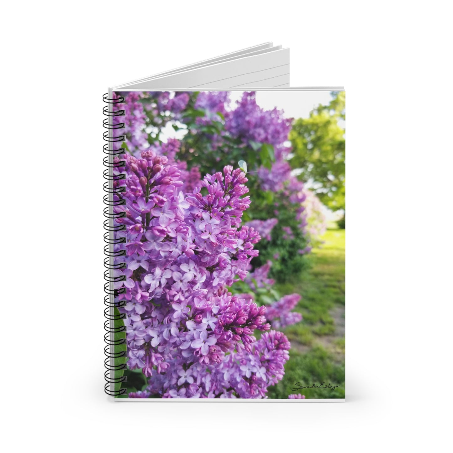 Lilac Spiral Notebook