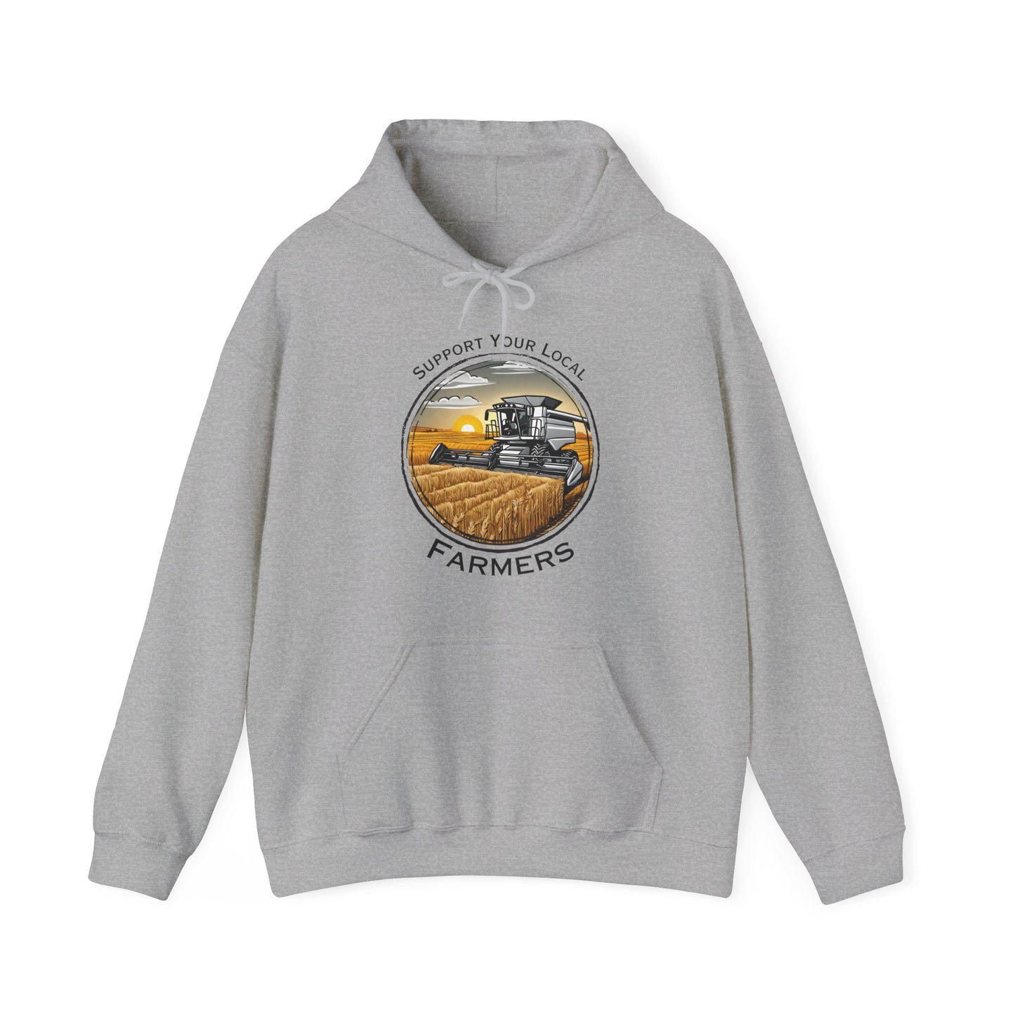 Support Your Local Farmers Unisex Heavy Blend™ Hooded Sweatshirt