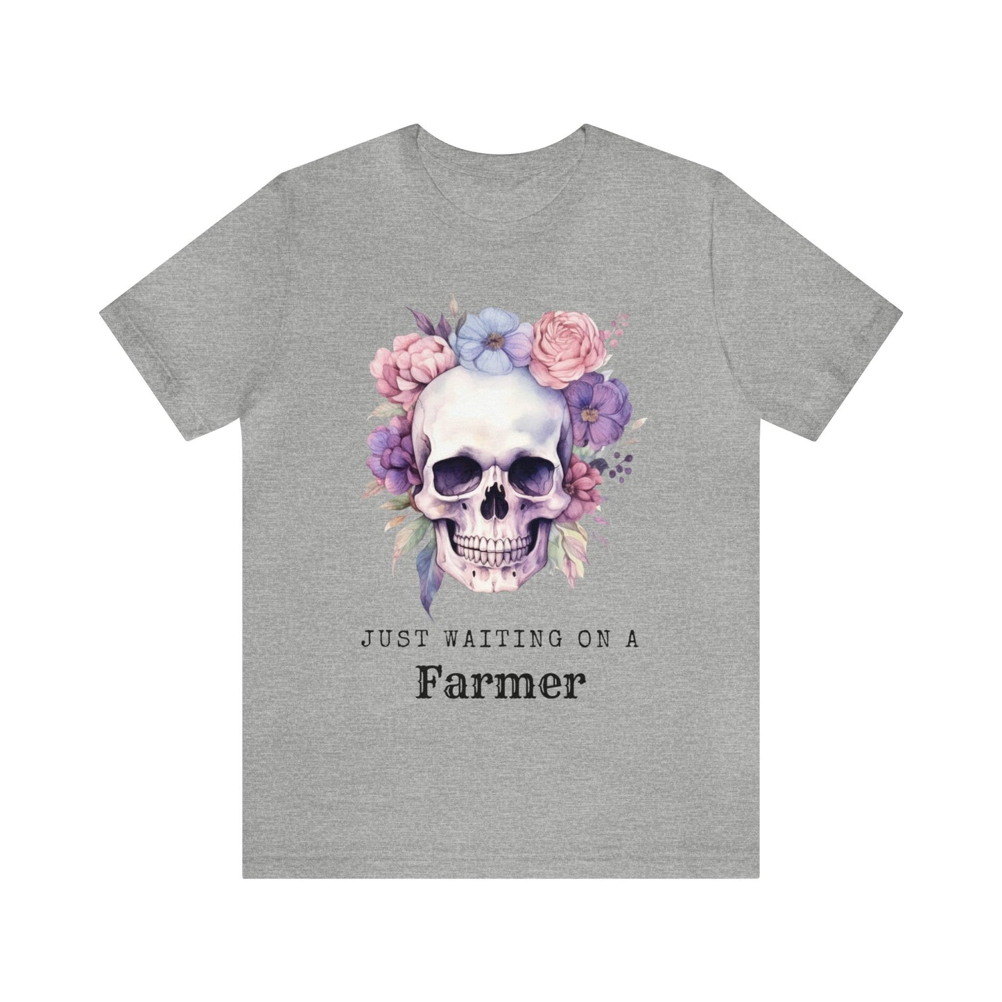 Waiting on a Farmer Unisex Jersey Short Sleeve Tee