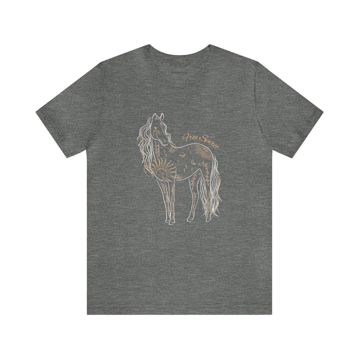 Free Spirit Horse Unisex Jersey Short Sleeve Tee