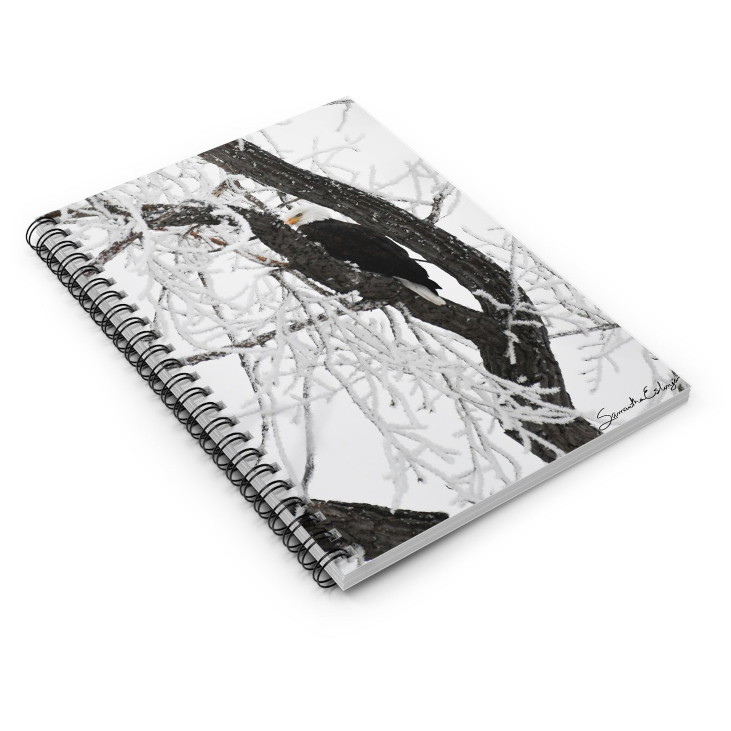 Bald Eagle Spiral Notebook