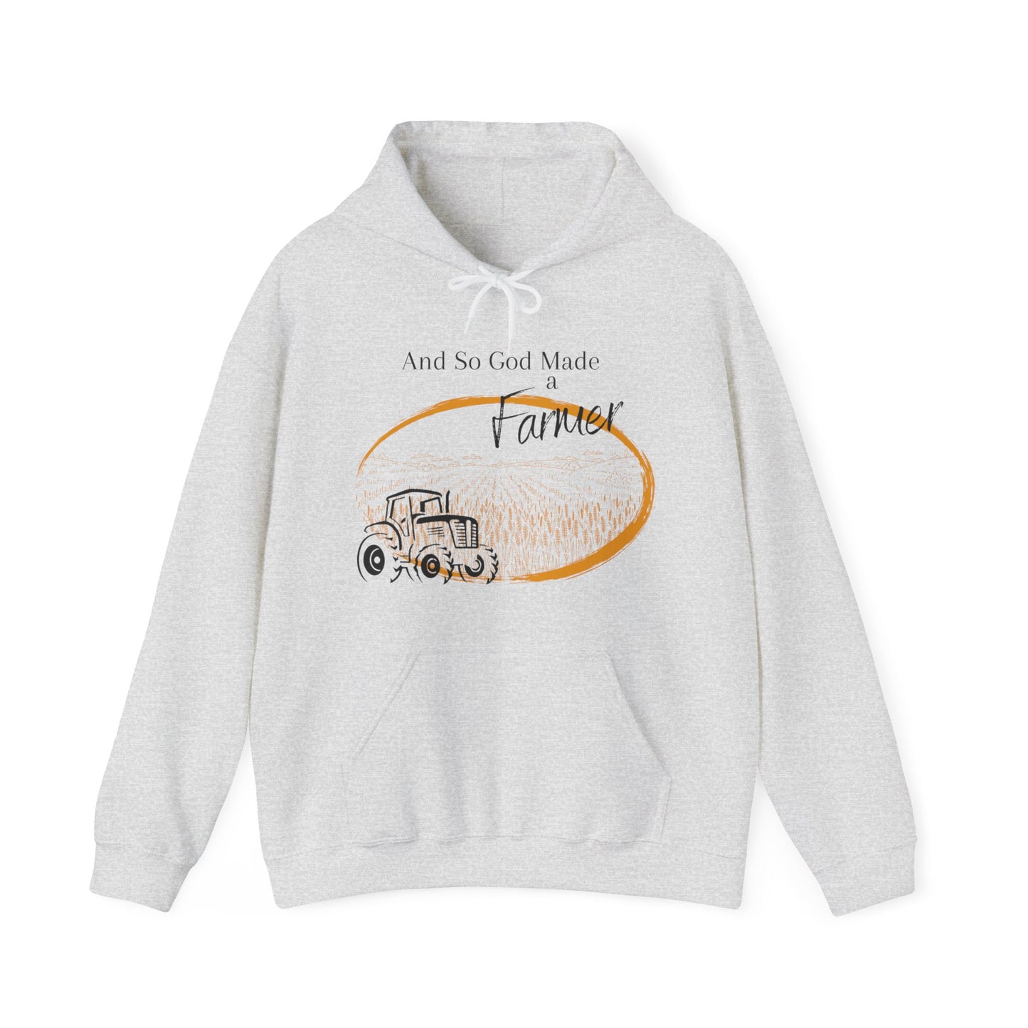 God Made A Farmer Unisex Heavy Blend™ Hooded Sweatshirt