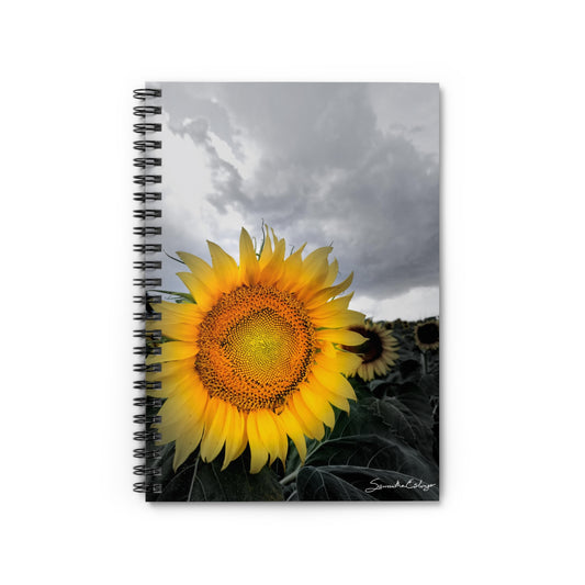 Sunflower Spiral Notebook - Ruled Line