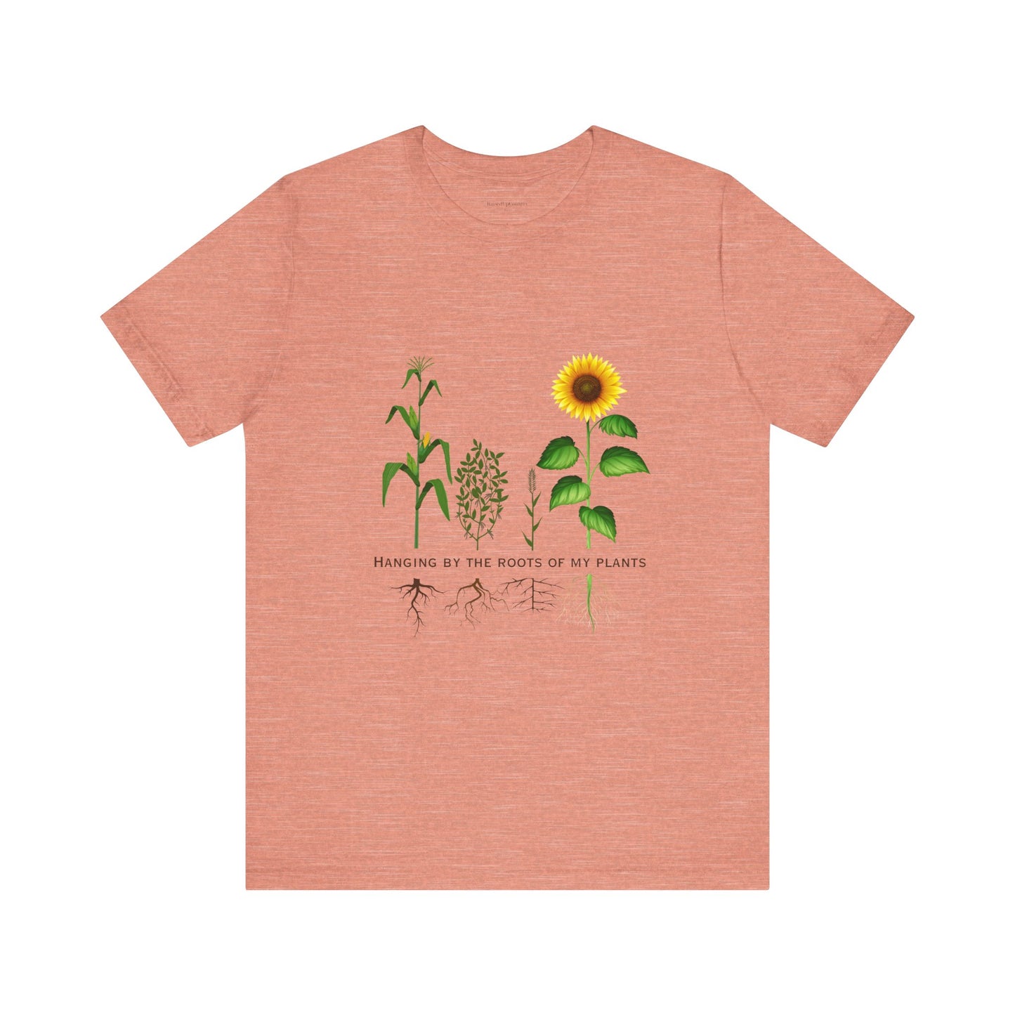 Hanging by the Roots of my Plants Unisex Jersey Short Sleeve Tee