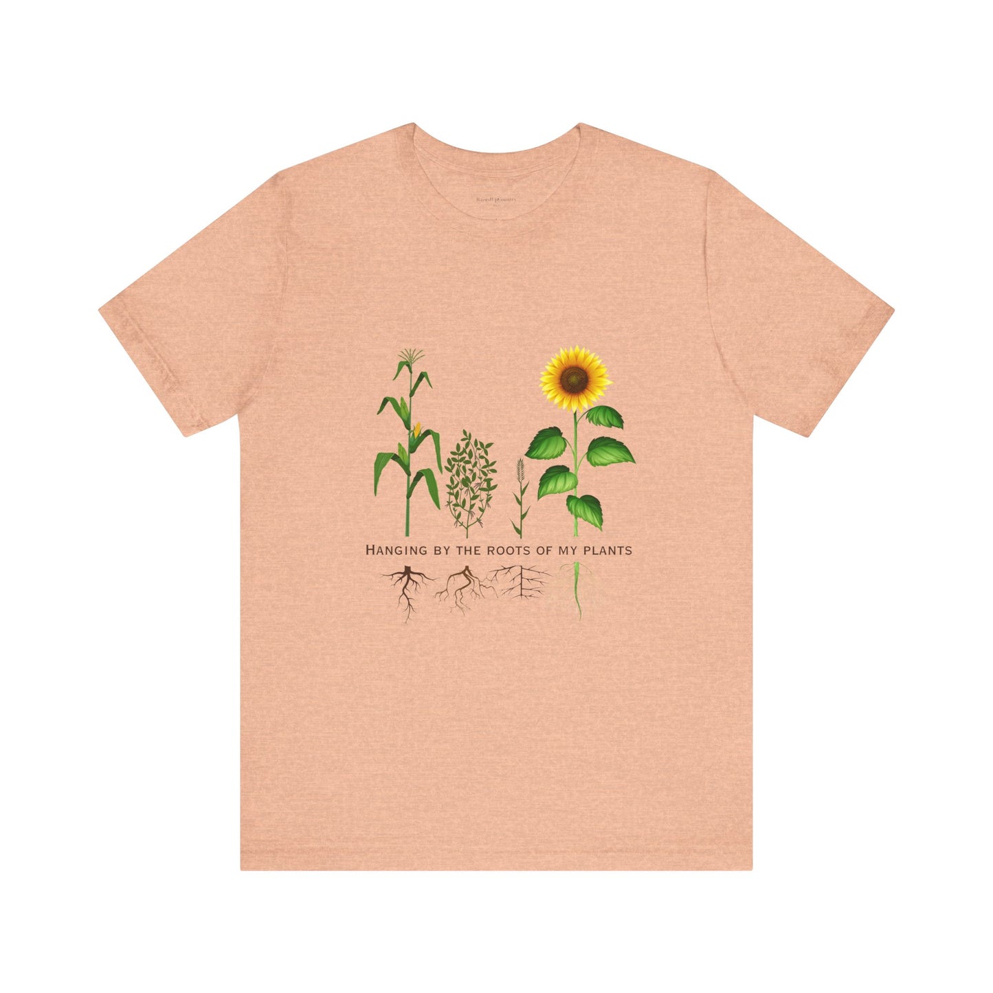 Hanging by the Roots of my Plants Unisex Jersey Short Sleeve Tee