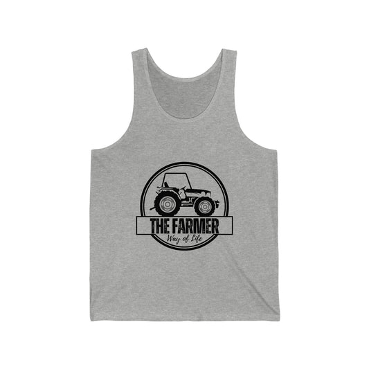 The Farmer Way of Life, Unisex Jersey Tank