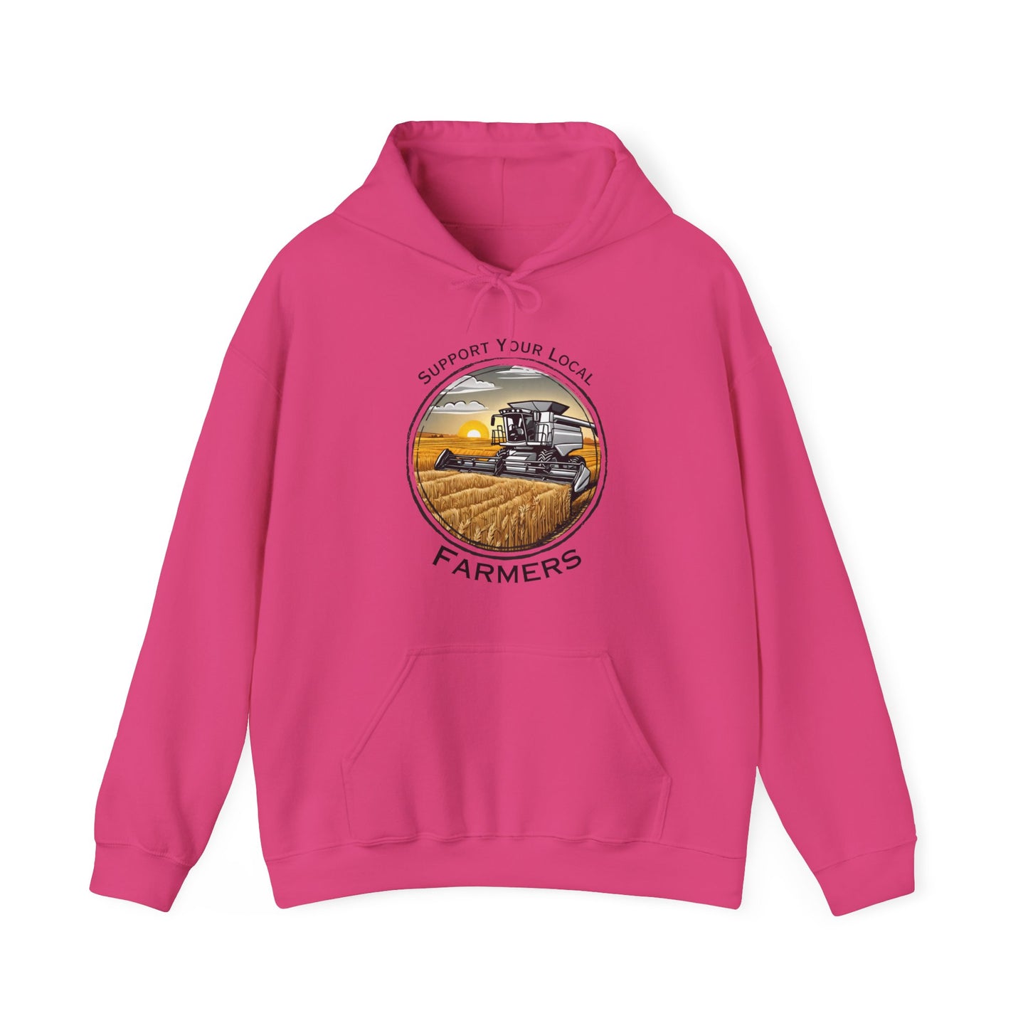 Support Your Local Farmers Unisex Heavy Blend™ Hooded Sweatshirt