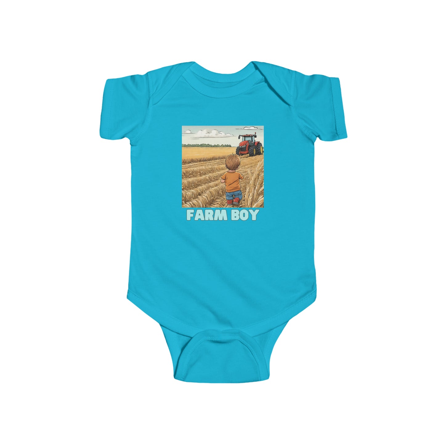 Farm Boy Infant Fine Jersey Bodysuit