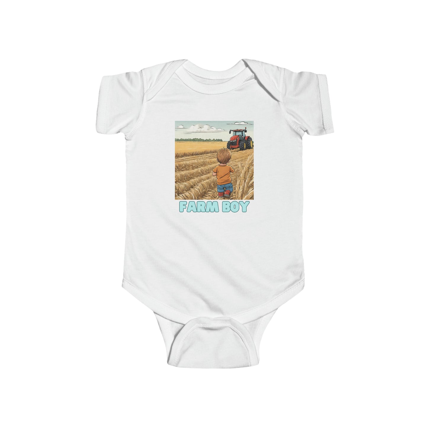 Farm Boy Infant Fine Jersey Bodysuit