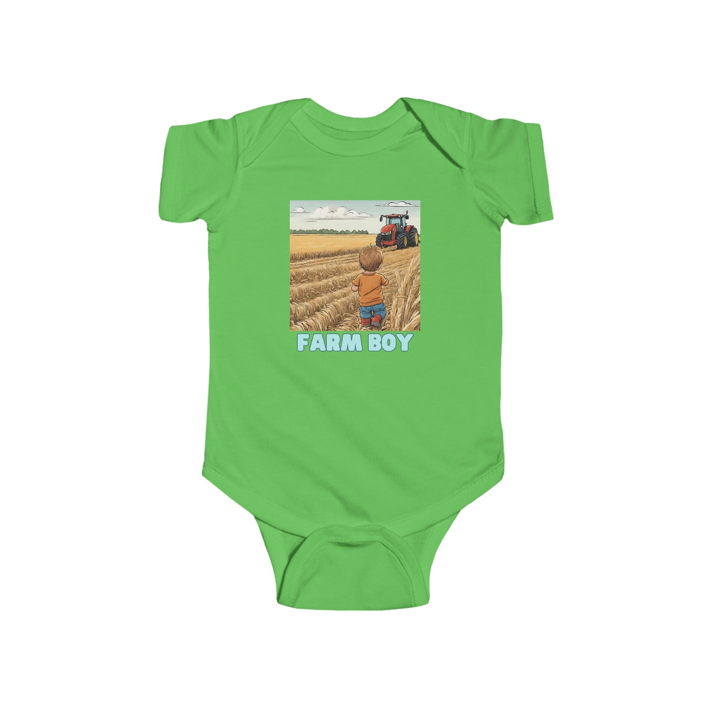 Farm Boy Infant Fine Jersey Bodysuit