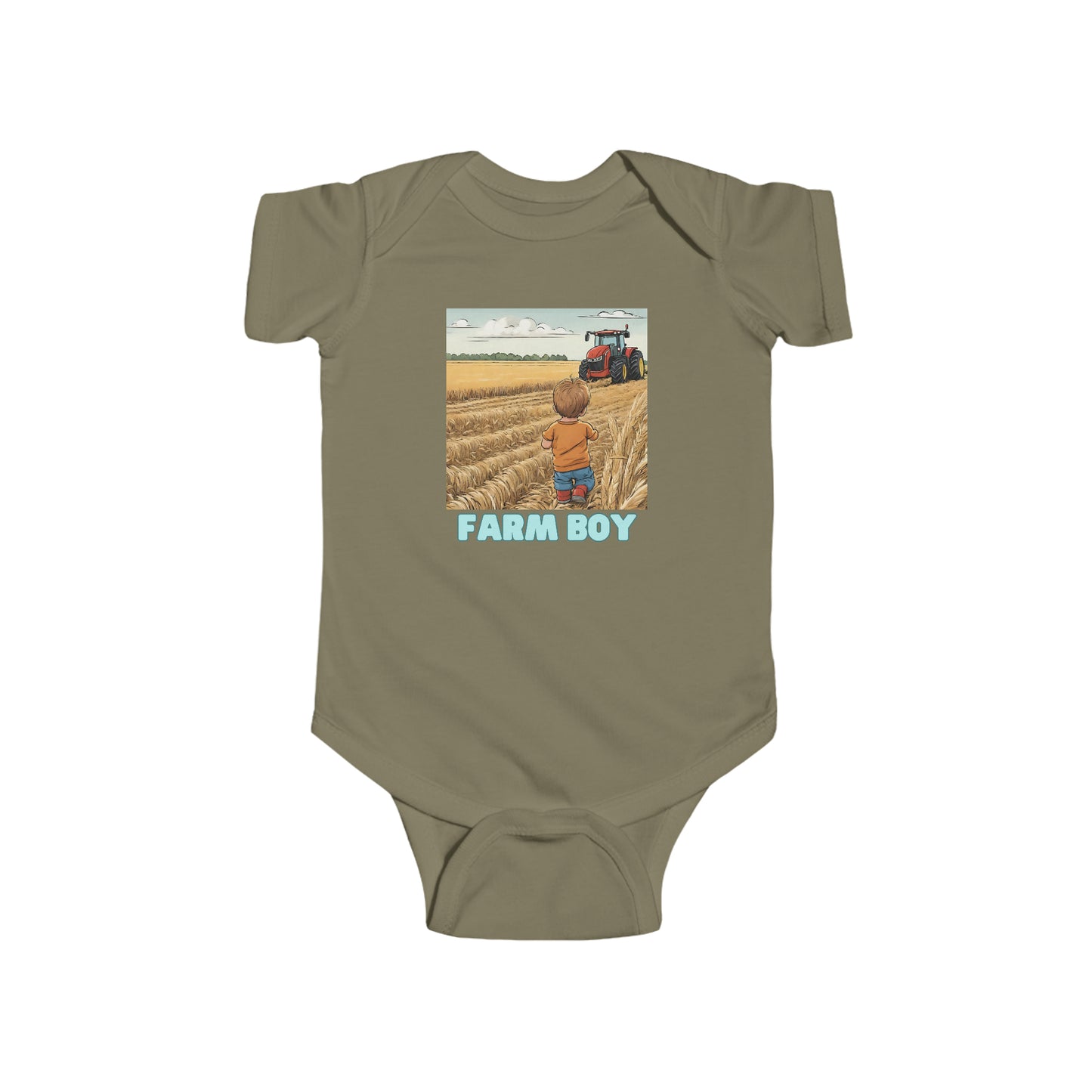 Farm Boy Infant Fine Jersey Bodysuit