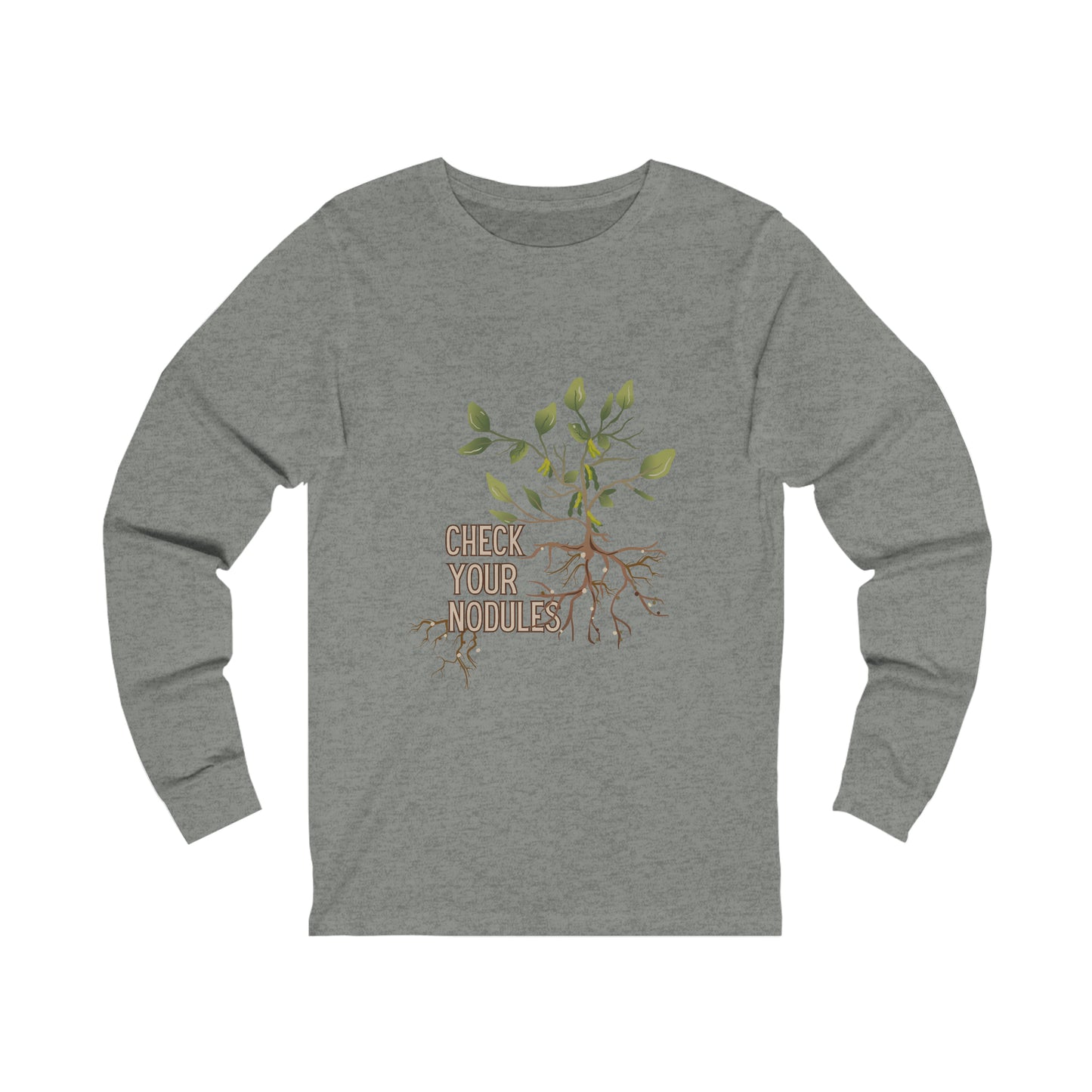 Check Your Nodules, Unisex Jersey Long Sleeve Tee