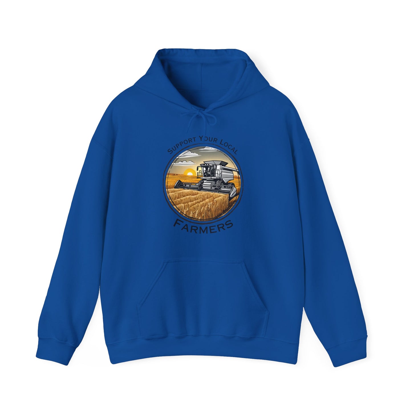 Support Your Local Farmers Unisex Heavy Blend™ Hooded Sweatshirt