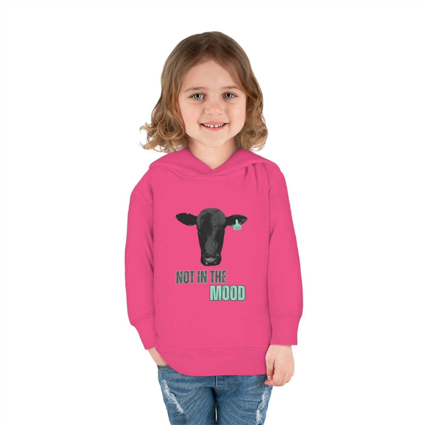 Not in the Mood Toddler Pullover Fleece Hoodie