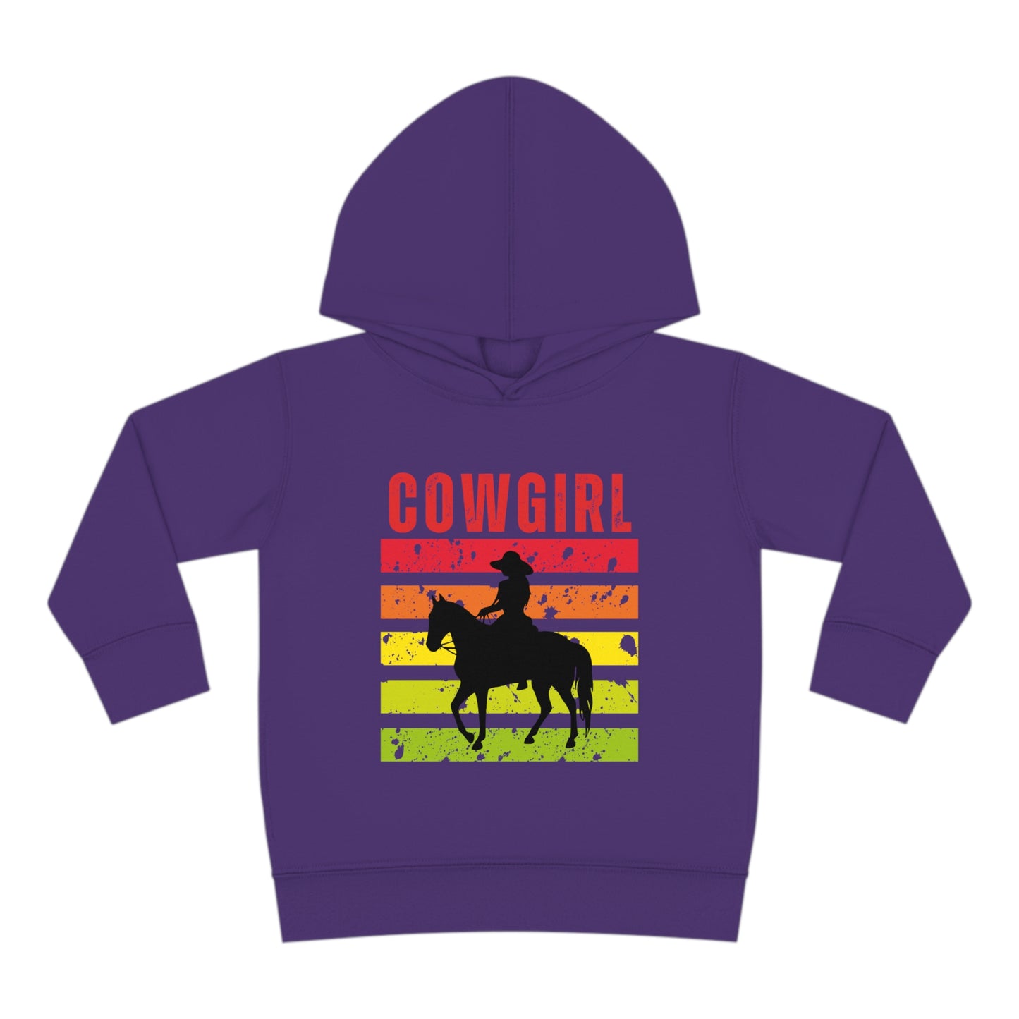 Cowgirl Toddler Pullover Fleece Hoodie