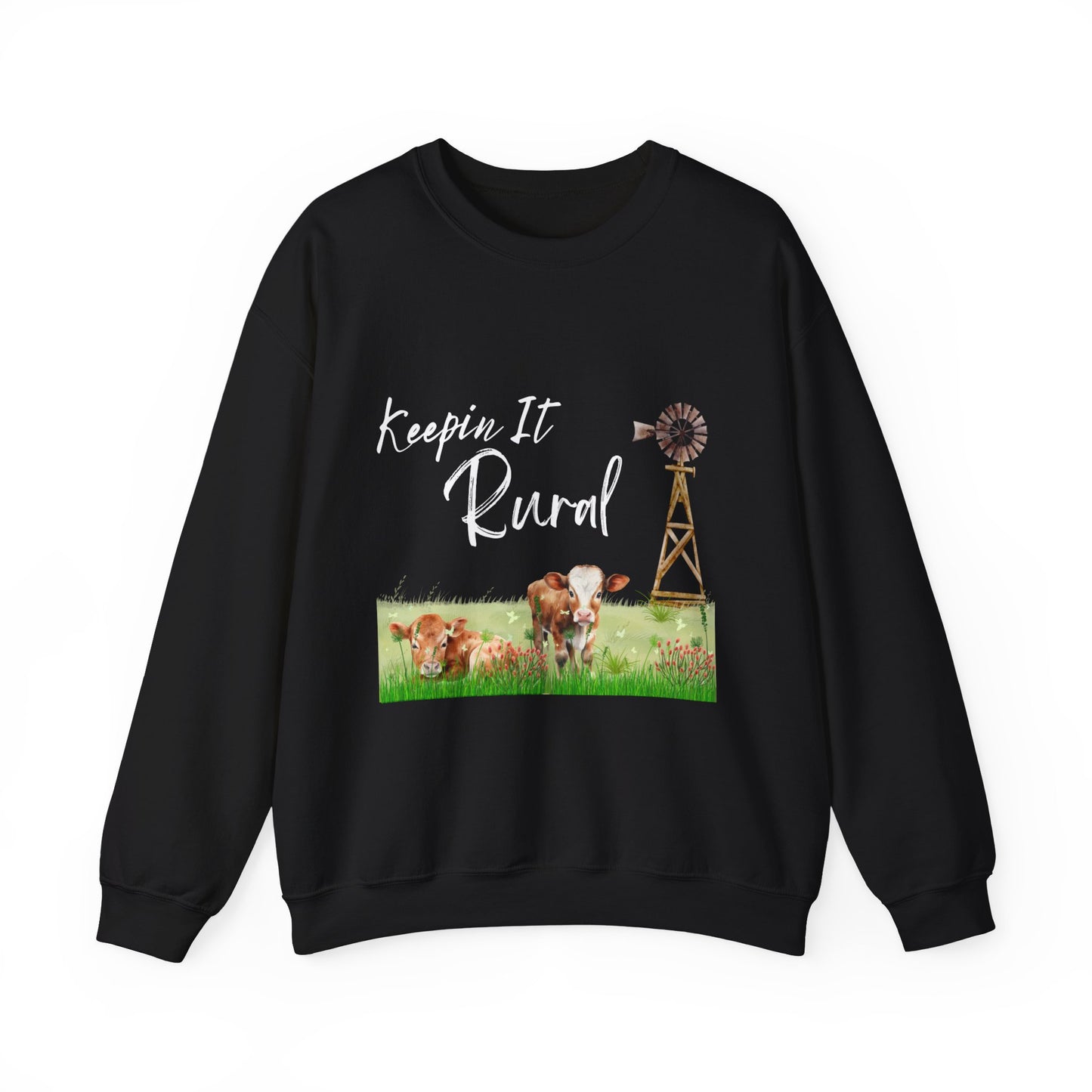 Keepin It Rural Unisex Heavy Blend™ Crewneck Sweatshirt