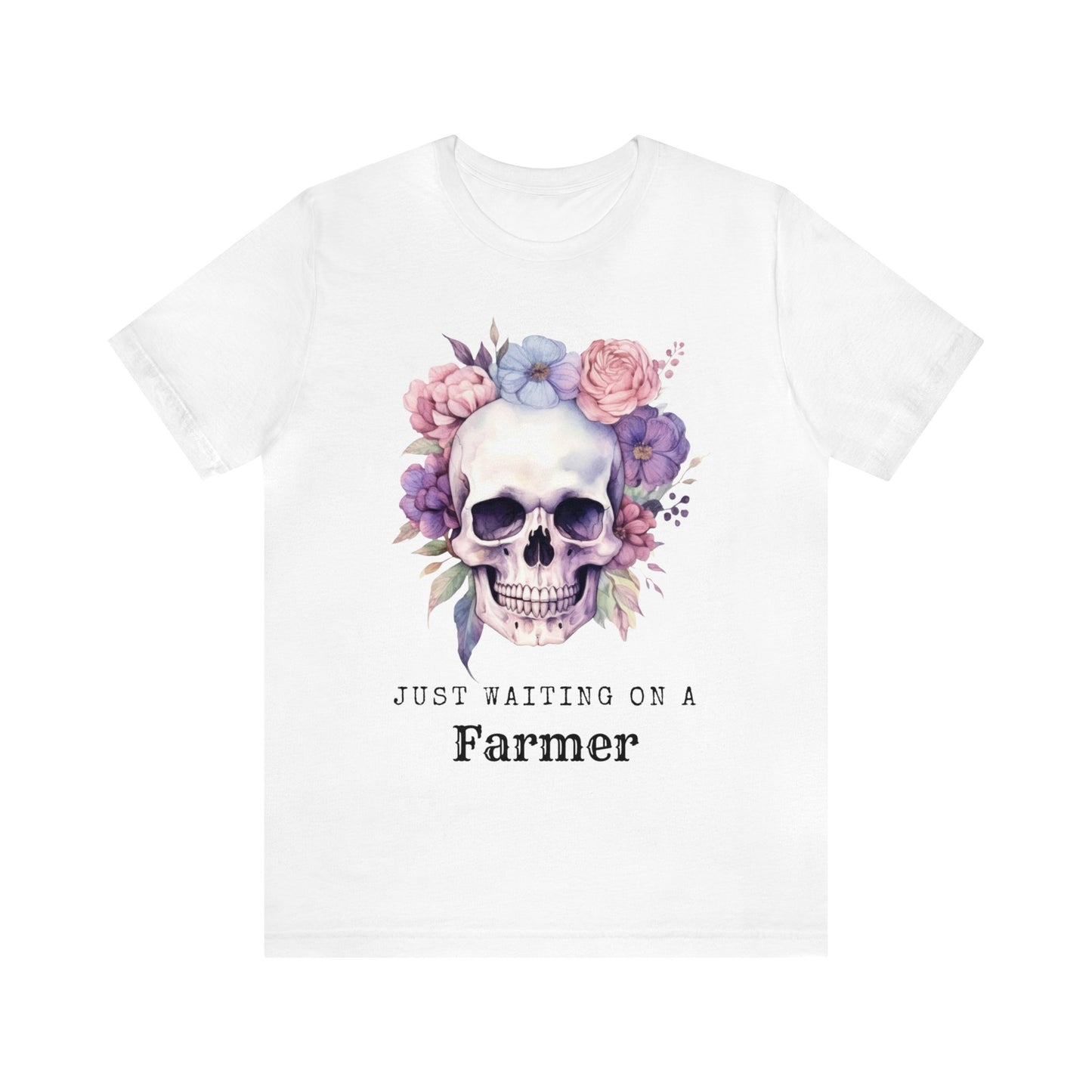 Waiting on a Farmer Unisex Jersey Short Sleeve Tee