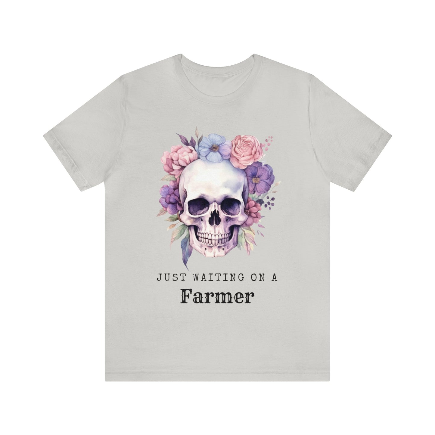 Waiting on a Farmer Unisex Jersey Short Sleeve Tee