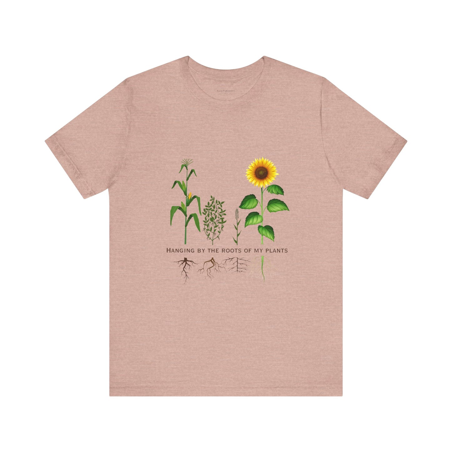 Hanging by the Roots of my Plants Unisex Jersey Short Sleeve Tee