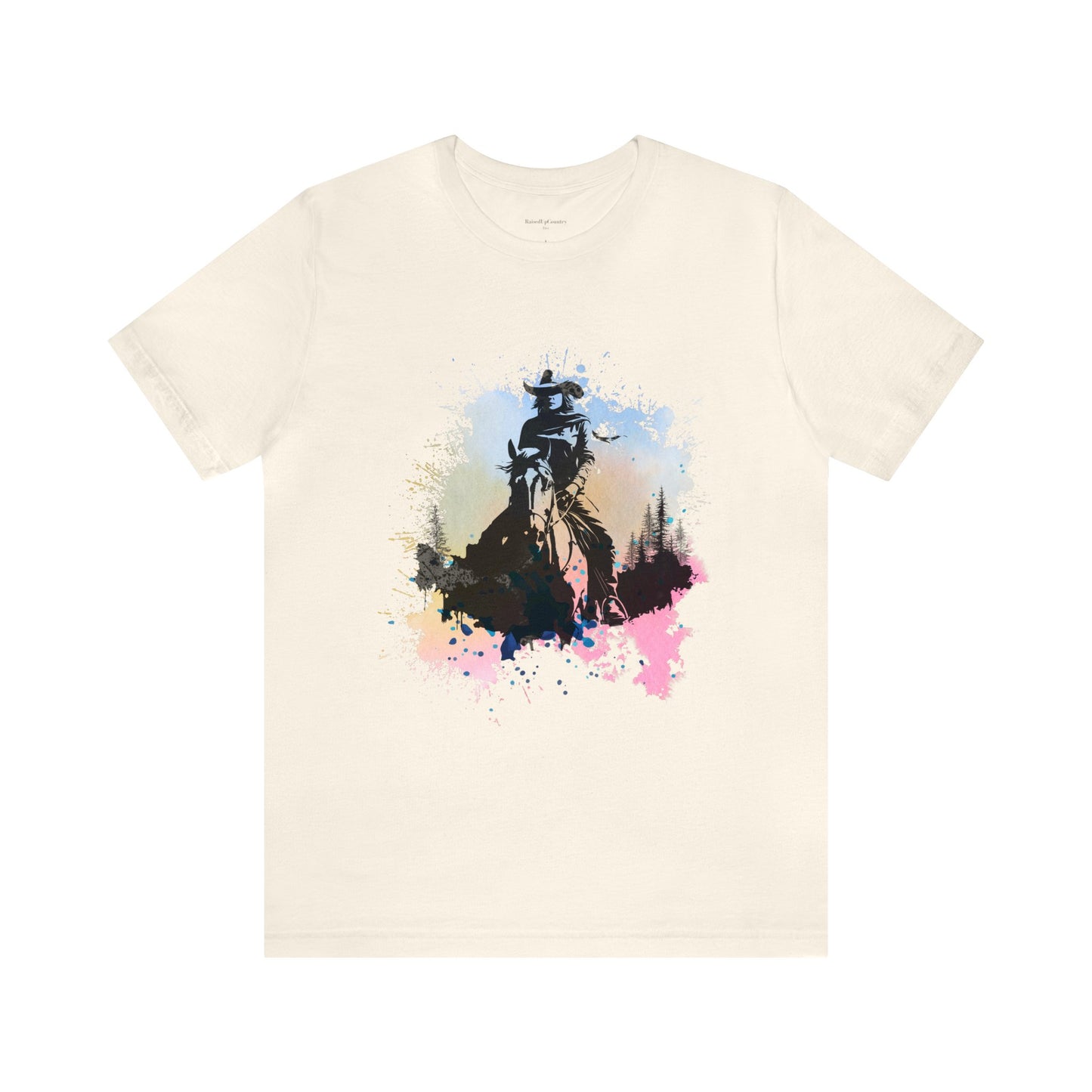 Watercolor Cowgirl Unisex Jersey Short Sleeve Tee