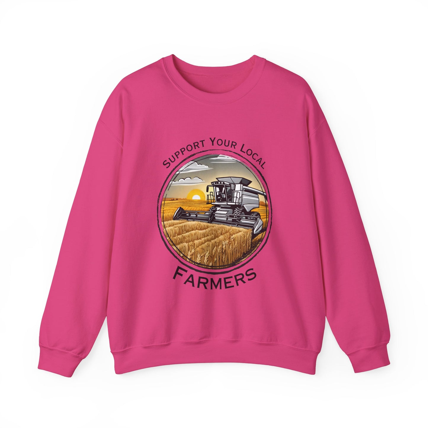 Support Your Local Farmers Unisex Heavy Blend™ Crewneck Sweatshirt