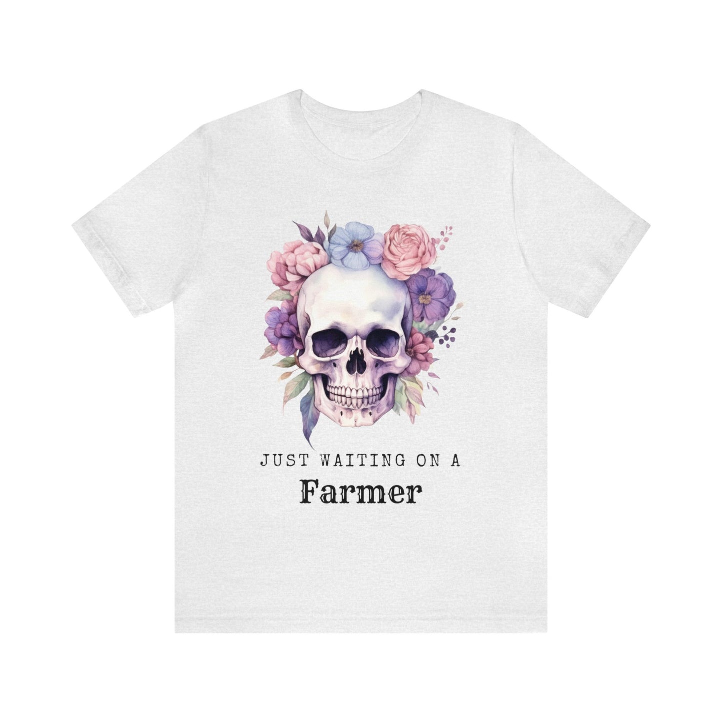 Waiting on a Farmer Unisex Jersey Short Sleeve Tee