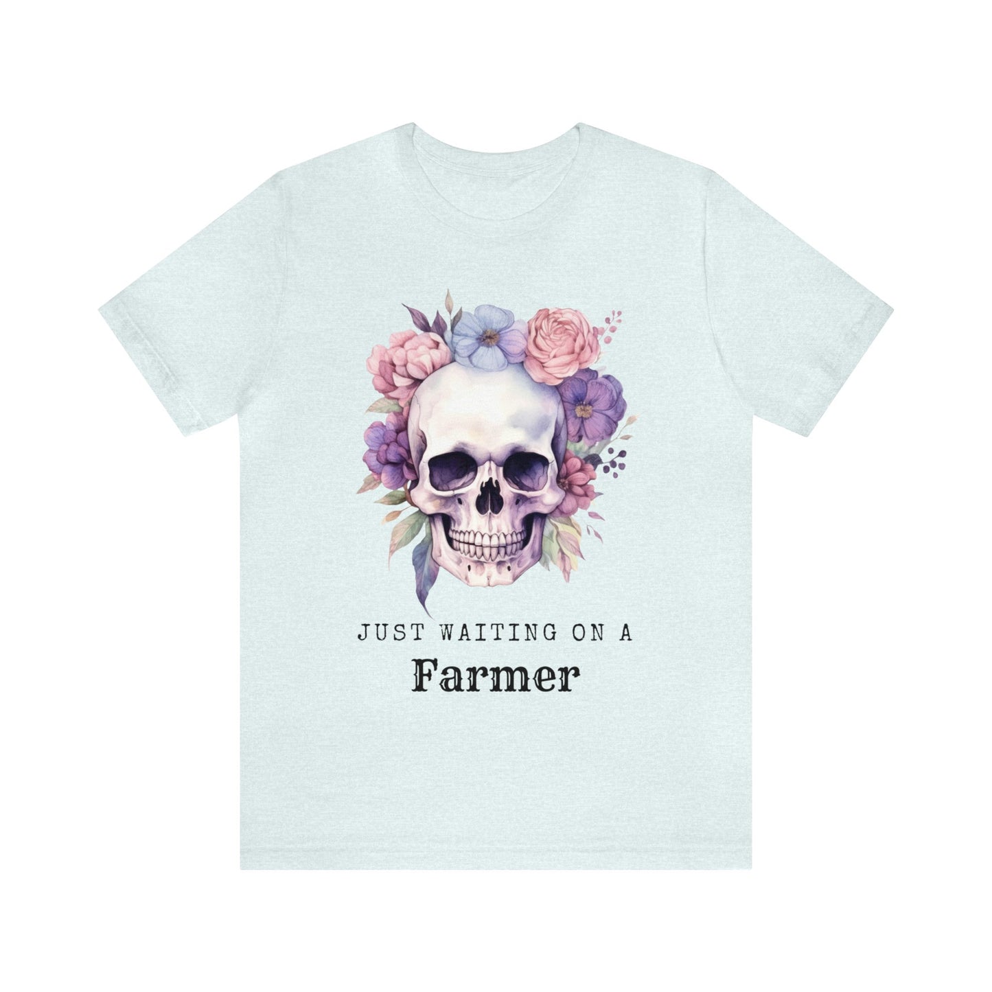 Waiting on a Farmer Unisex Jersey Short Sleeve Tee