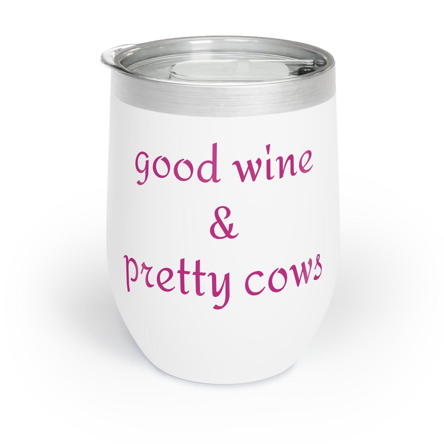 Angus Cow Chill Wine Tumbler