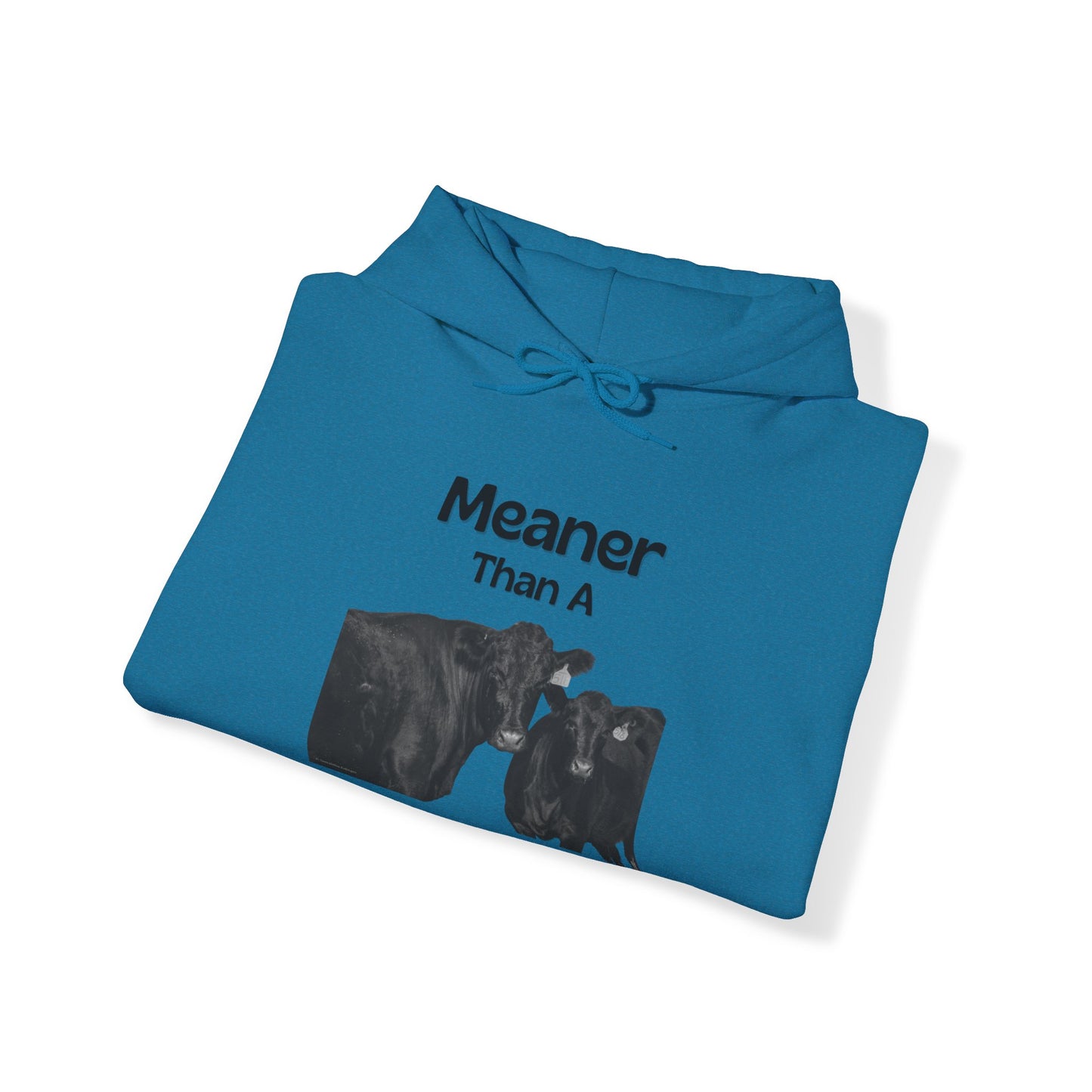 Meaner Than A Mama Cow Unisex Heavy Blend™ Hooded Sweatshirt