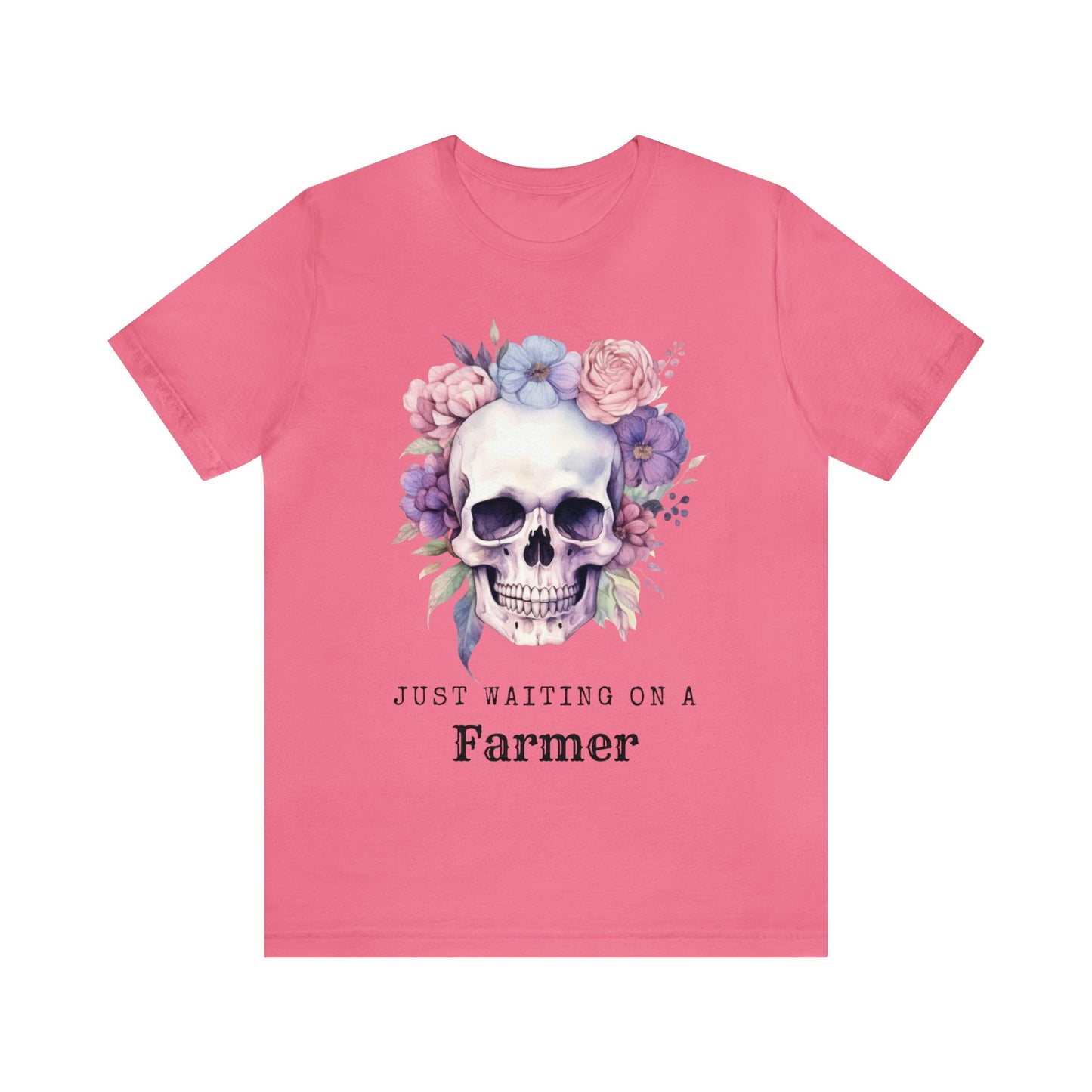 Waiting on a Farmer Unisex Jersey Short Sleeve Tee