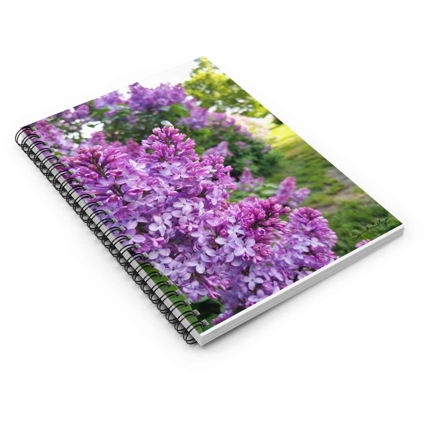 Lilac Spiral Notebook