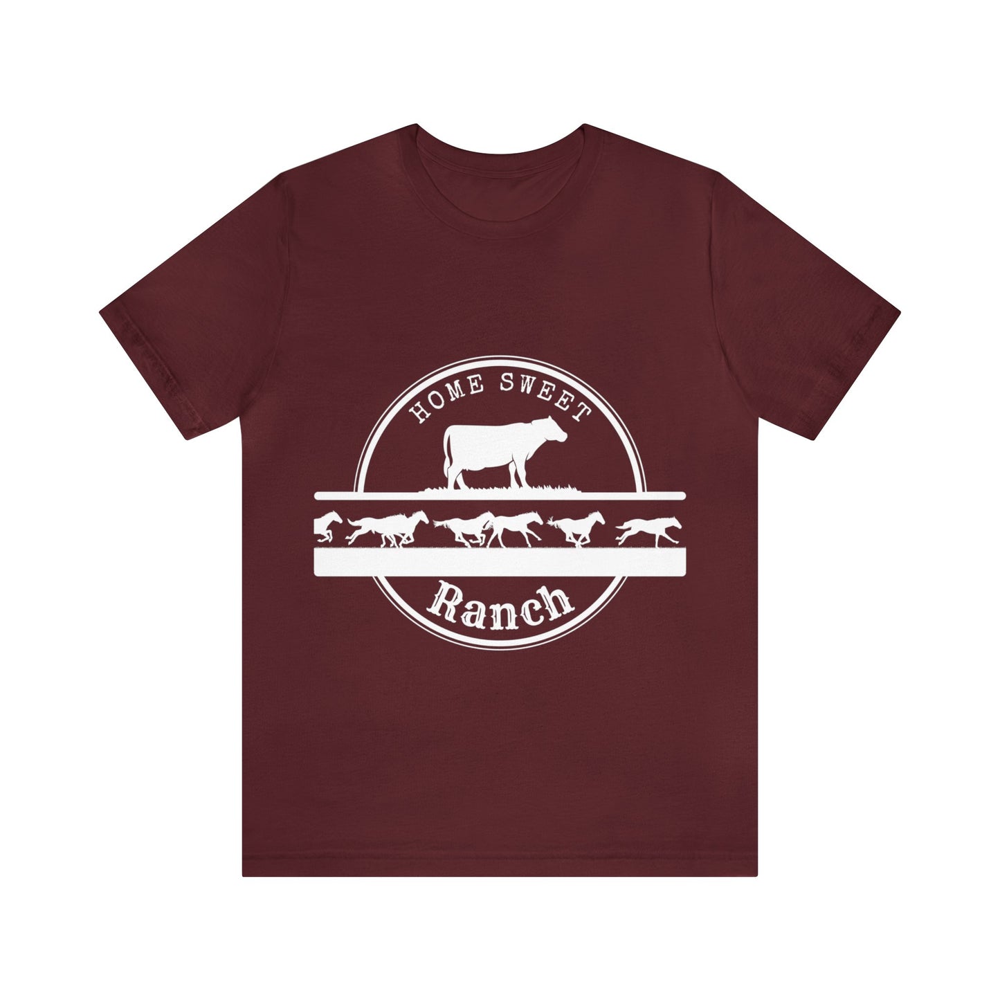 Home Sweet Ranch Unisex Jersey Short Sleeve Tee