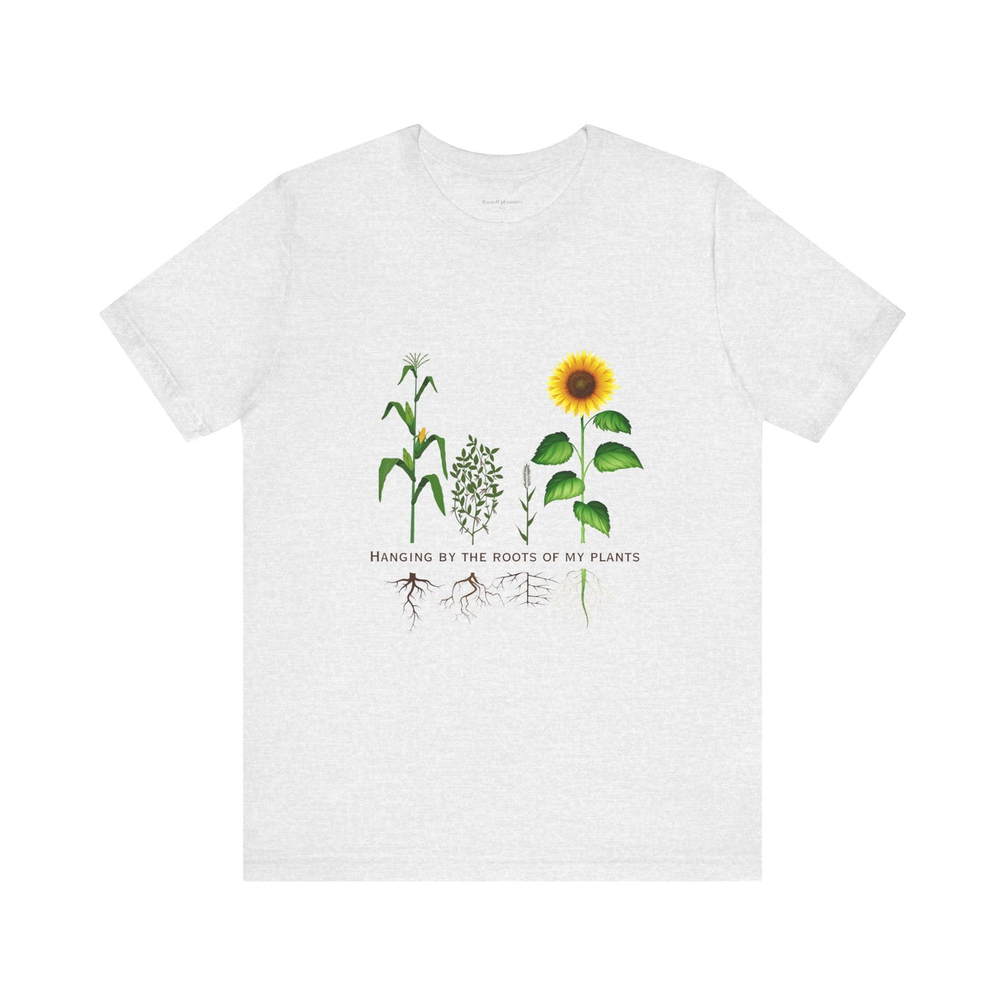 Hanging by the Roots of my Plants Unisex Jersey Short Sleeve Tee