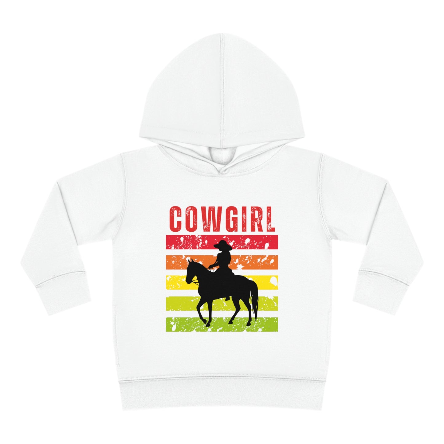 Cowgirl Toddler Pullover Fleece Hoodie