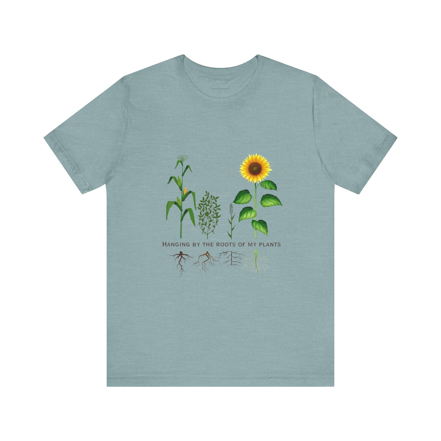 Hanging by the Roots of my Plants Unisex Jersey Short Sleeve Tee