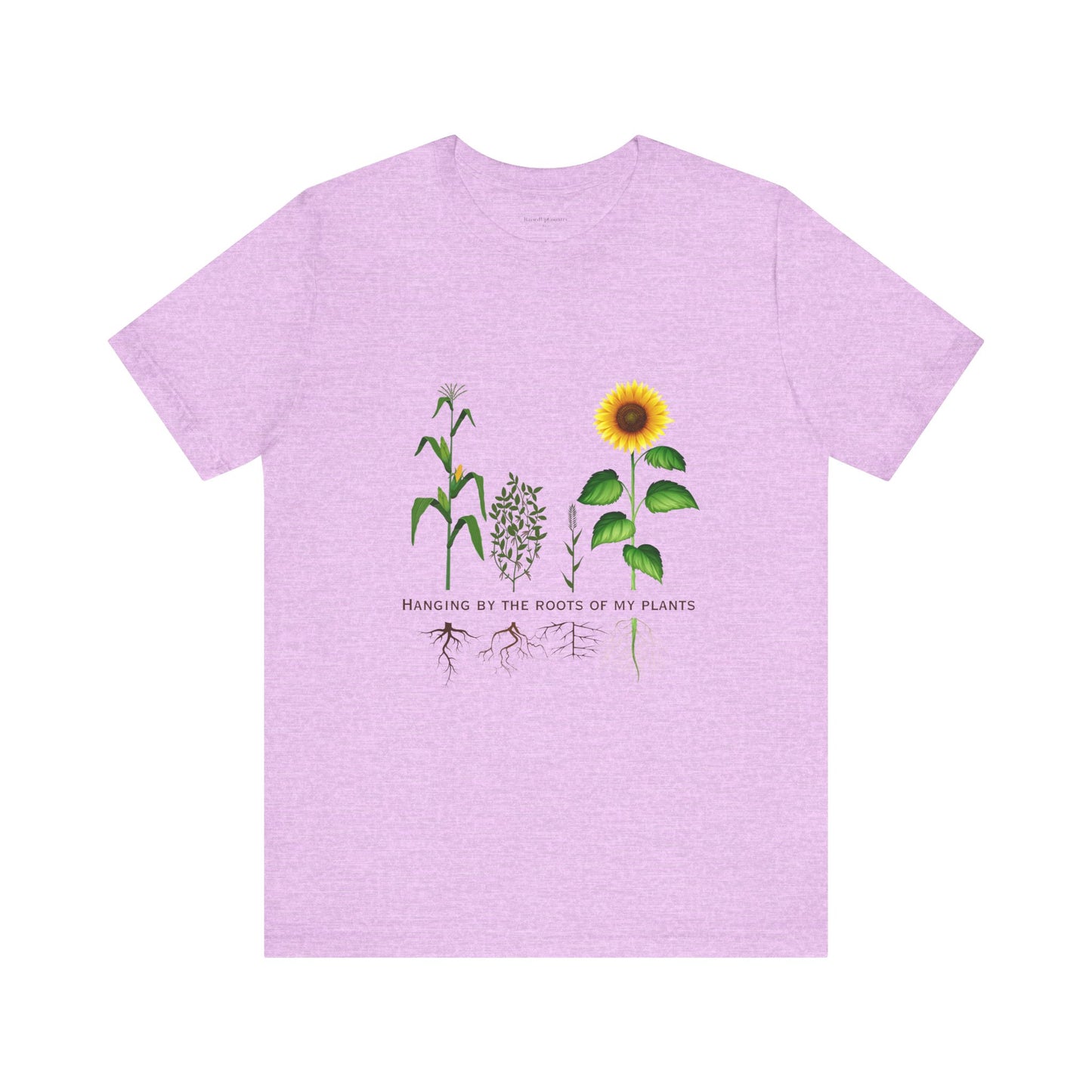 Hanging by the Roots of my Plants Unisex Jersey Short Sleeve Tee