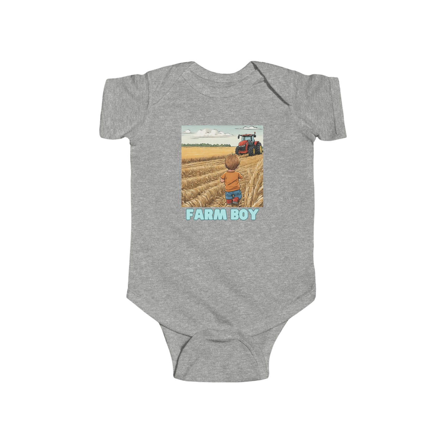 Farm Boy Infant Fine Jersey Bodysuit