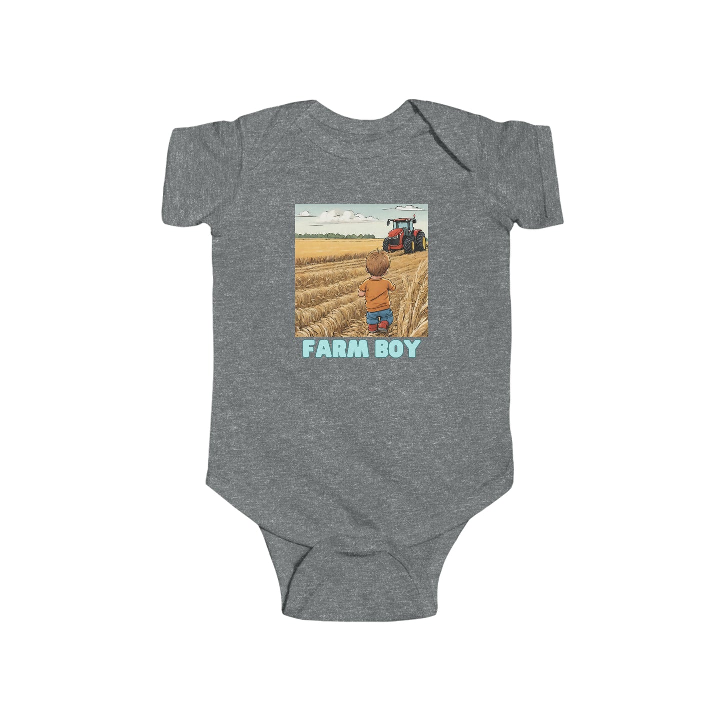 Farm Boy Infant Fine Jersey Bodysuit