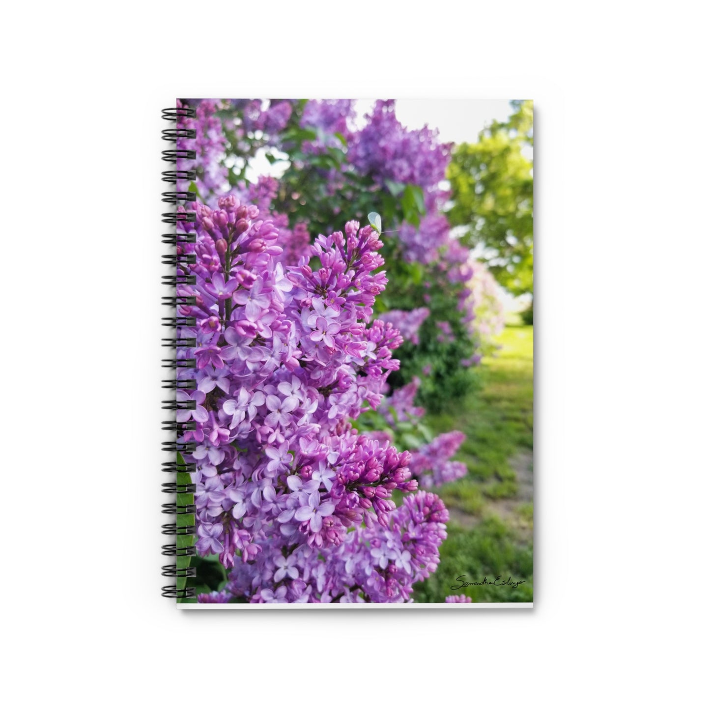 Lilac Spiral Notebook