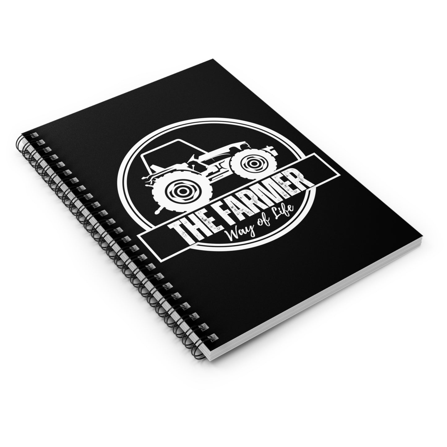 The Farmer Way of Life, Spiral Notebook - Ruled Line