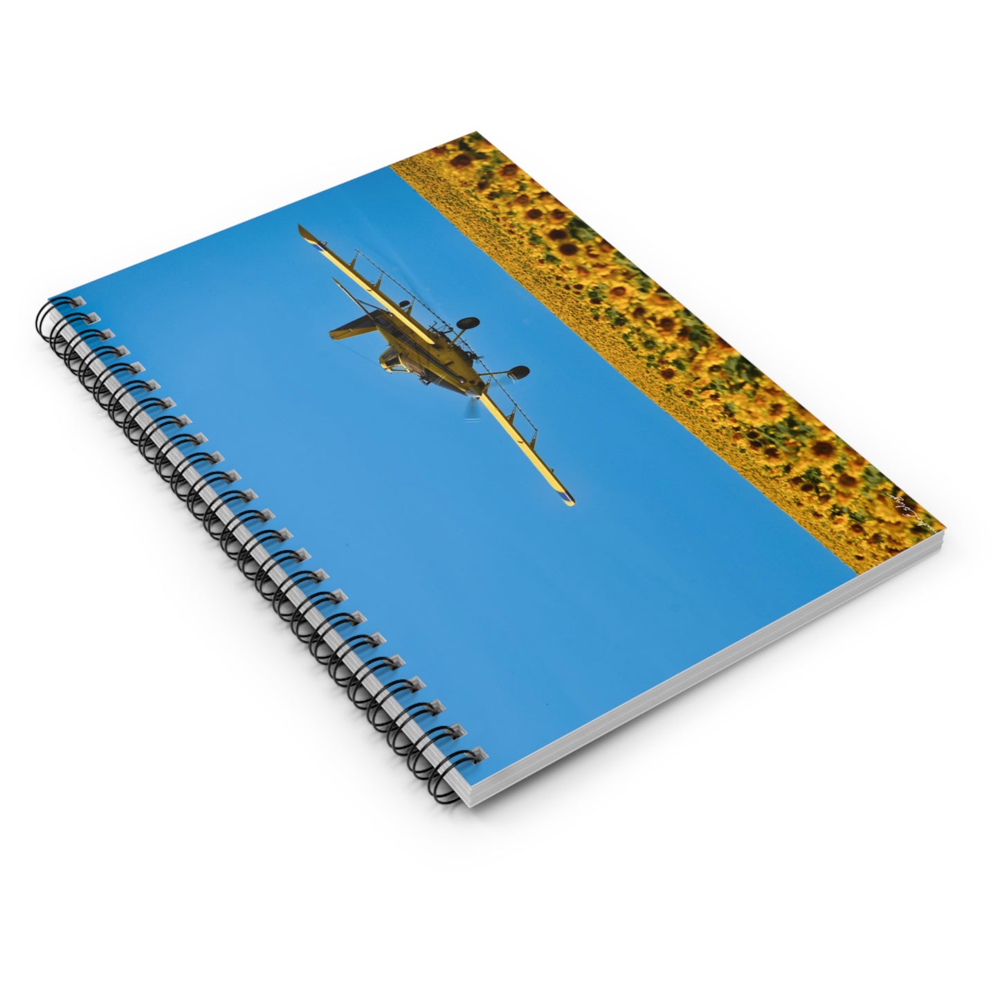 Airplane Spiral Notebook