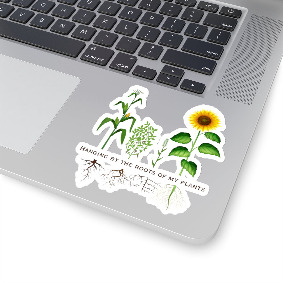 Hanging by the Roots of my Plants, Kiss-Cut Stickers